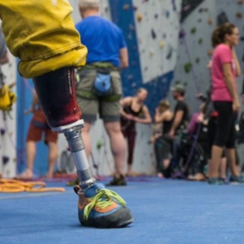 Adaptive Rock Climbing